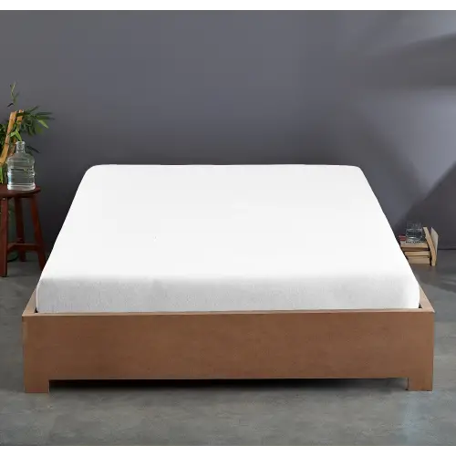 Lastikli Çarşaf 160x200 cm – Çift Kişilik – +30 cm Yükseklik – %100 Pamuk | Sabia Home - Beyaz