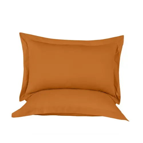 Oxford Yastık Kılıfı 50x60 cm – %100 Pamuk (2li Set) | Sabia Home – Açık Kiremit