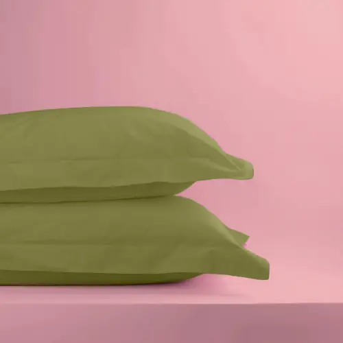 Sabia %100 Pamuk Oxford Yastık Kılıfı Seti 62 Tel (155 TC) Okotex Sertifikalı - Limon Küfü