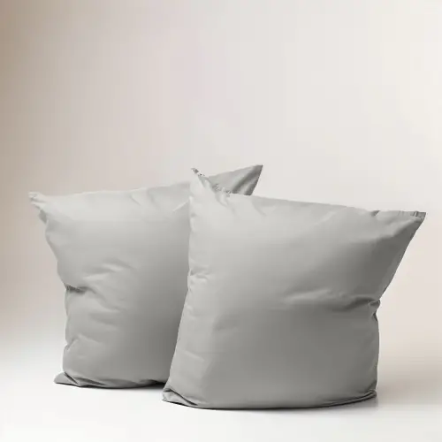 Sabia %100 Pamuk Yastık Kılıfı Seti 62 Tel (155 TC) Okotex Sertifikalı 70x70 cm - Gri