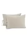 Bağcıklı Yastık Kılıfı 50x60 cm (2’li Set) – %100 Pamuk | Sabia Home – Bej