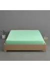 Sabia %100 Pamuk 62 Tel (155 TC) Okotex Sertifikalı Çift Kişilik 160x200+30 cm Nevresim Takımı - Mintblue