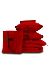Sabia %100 Pamuk 62 Tel (155 TC) Okotex Sertifikalı Tek Kişilik 100x200+37 cm Nevresim Takımı - Kırmızı