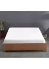 80x180 cm Lastikli Çarşaf – 30 cm Yükseklik | Pamuklu | Sabia Home - Beyaz