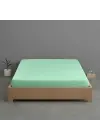 Sabia %100 Pamuk 62 Tel (155 TC) Tek Kişilik Nevresim Seti (2 Yastıklı) - Mintblue