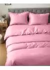 Sabia %100 Pamuk 62 Tel (155 TC) Tek Kişilik Nevresim Seti - Pembe