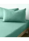 Lastikli Çarşaf 140x200 cm – Çift Kişilik – +30 cm Yükseklik – %100 Pamuk | Sabia Home- Çağla Yeşili