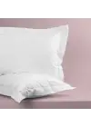 Oxford Yastık Kılıfı 50x60 cm – %100 Pamuk (2li Set) | Sabia Home – Beyaz
