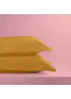 Oxford Yastık Kılıfı 50x60 cm – %100 Pamuk (2li Set) | Sabia Home – Hardal