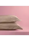Oxford Yastık Kılıfı 50x60 cm – %100 Pamuk (2li Set) | Sabia Home – Krem