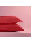 Oxford Yastık Kılıfı 50x70 cm – %100 Pamuk (2li Set) | Sabia Home – Kırmızı