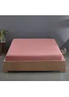 100x200 cm Lastikli Çarşaf – 30 cm Yükseklik | Pamuklu | Sabia Home –  Pembe