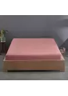 120x200 cm Lastikli Çarşaf – 30 cm Yükseklik | Pamuklu | Sabia Home - Pembe