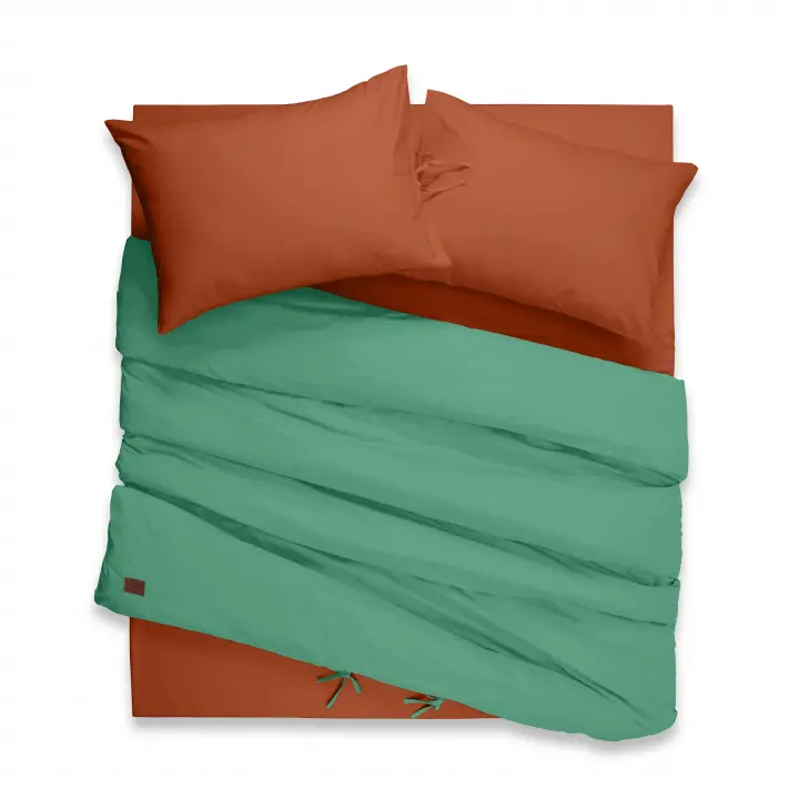 Tek Kişilik Nevresim Takımı – Lastikli Çarşaflı 120x200 cm (+30 cm) – %100 Pamuk | Sabia Home  - Unpires