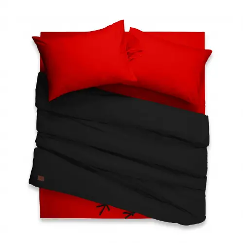 Çift Kişilik Nevresim Takımı – Lastikli Çarşaflı 140x200 cm (+30 cm) – %100 Pamuk | Sabia Home  - Overland