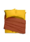 Çift Kişilik Nevresim Takımı – Lastikli Çarşaflı 160x200 cm (+30 cm) – %100 Pamuk | Sabia Home - Blondes
