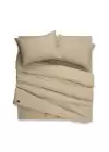 Sabia %100 Pamuk 62 Tel (155 TC) Okotex Sertifikalı Tek Kişilik 100x200+37 cm Nevresim Takımı - Krem