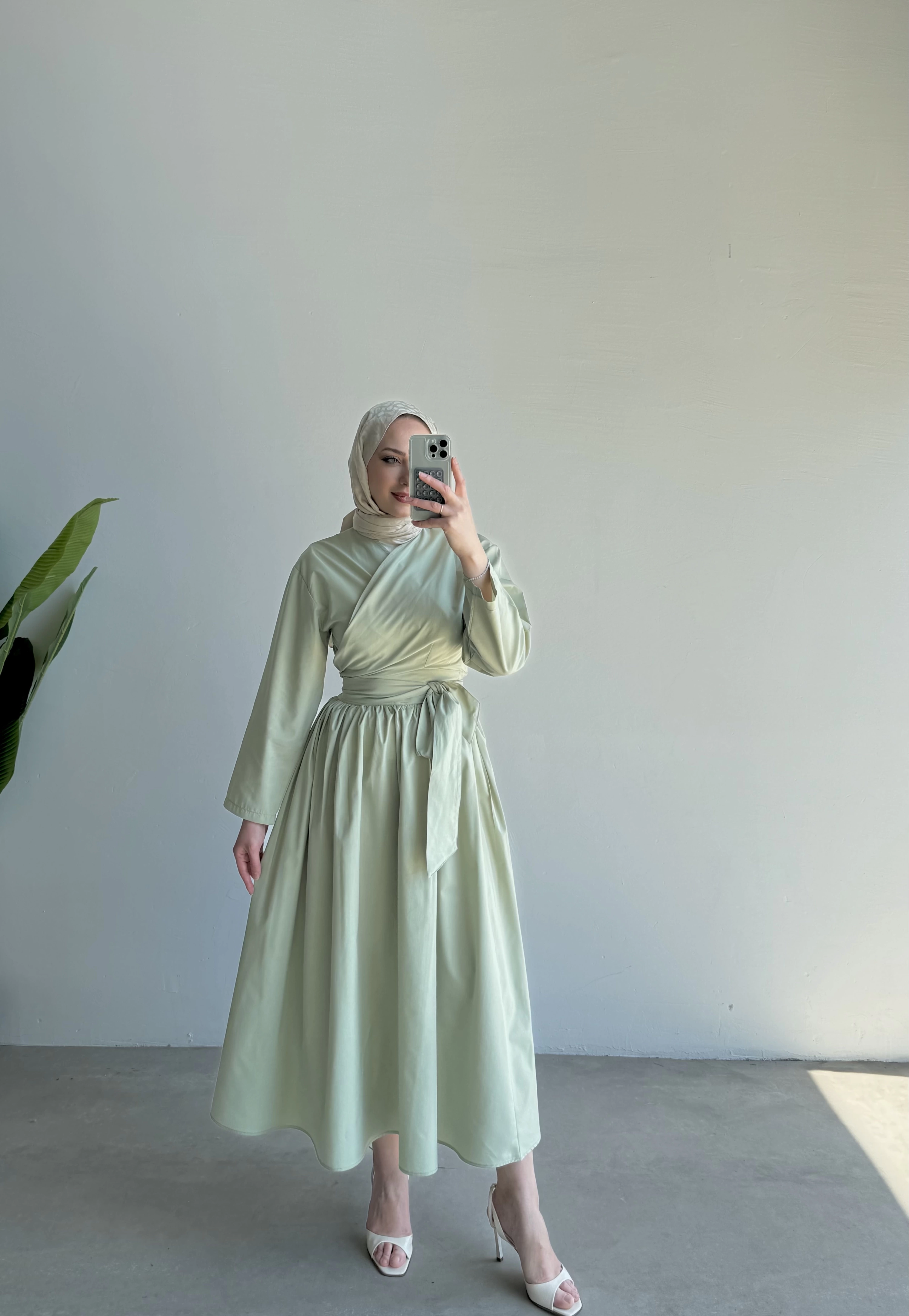 Zaira Takım Fıstık Yeşili