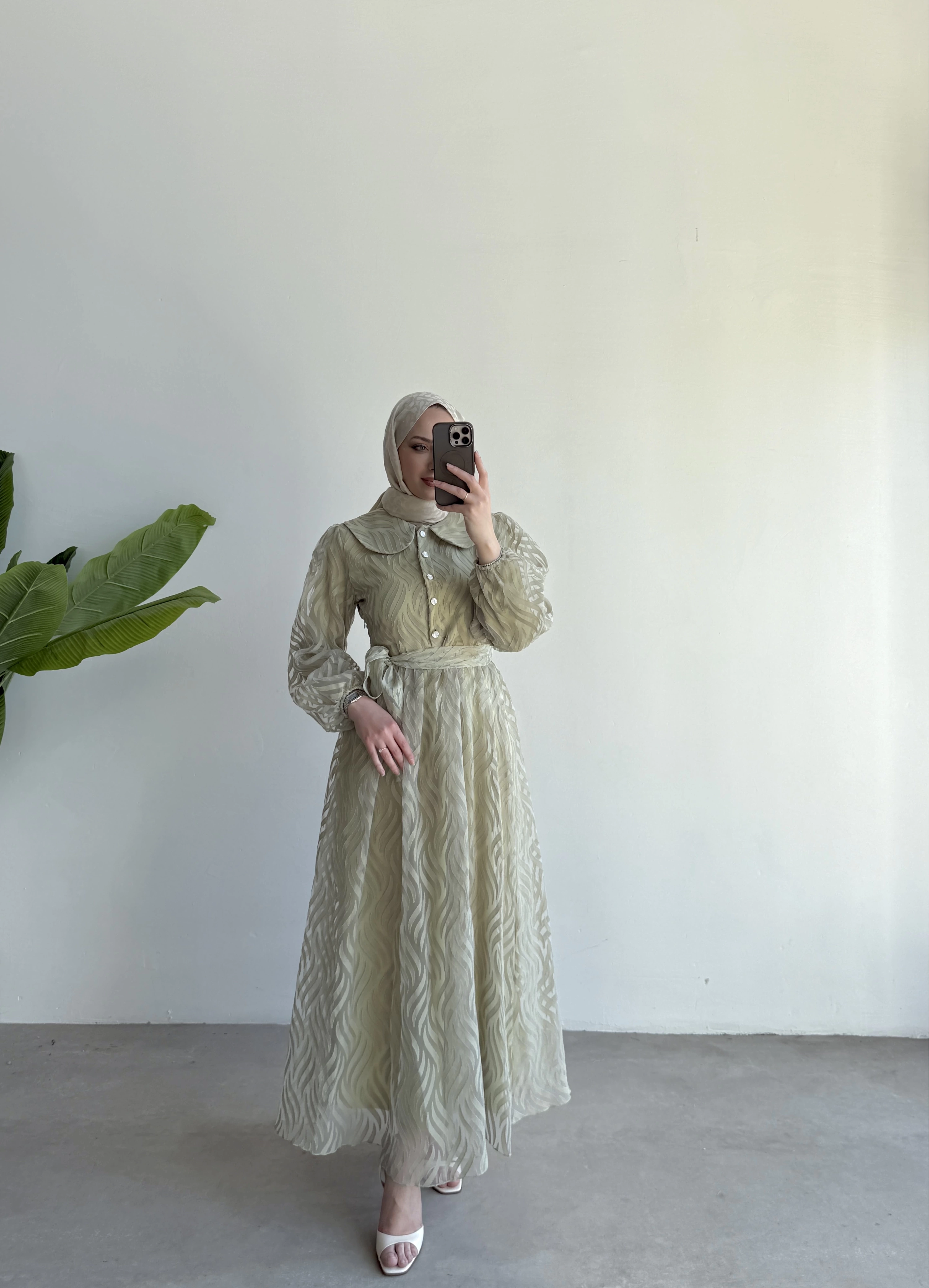 Zeyna Elbise Yeşil