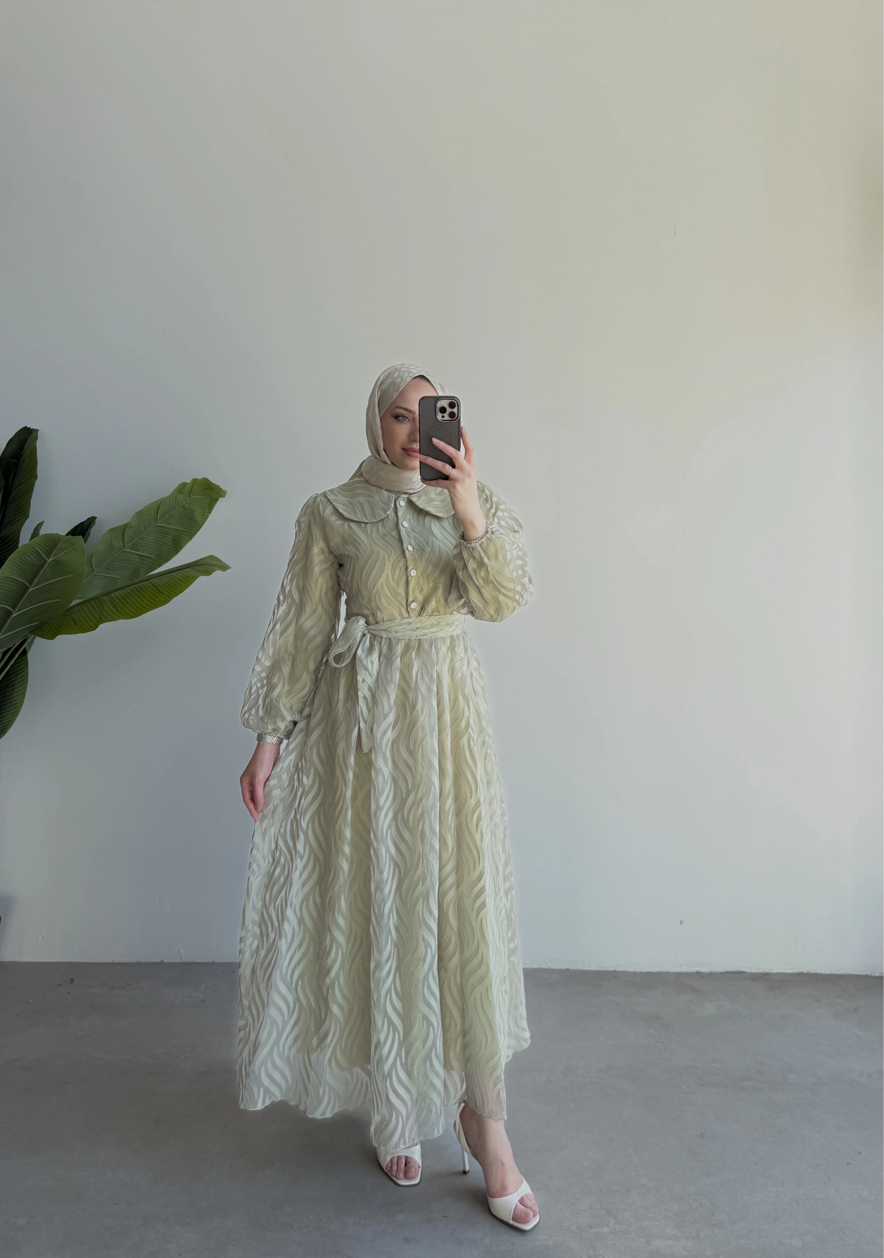 Zeyna Elbise Yeşil
