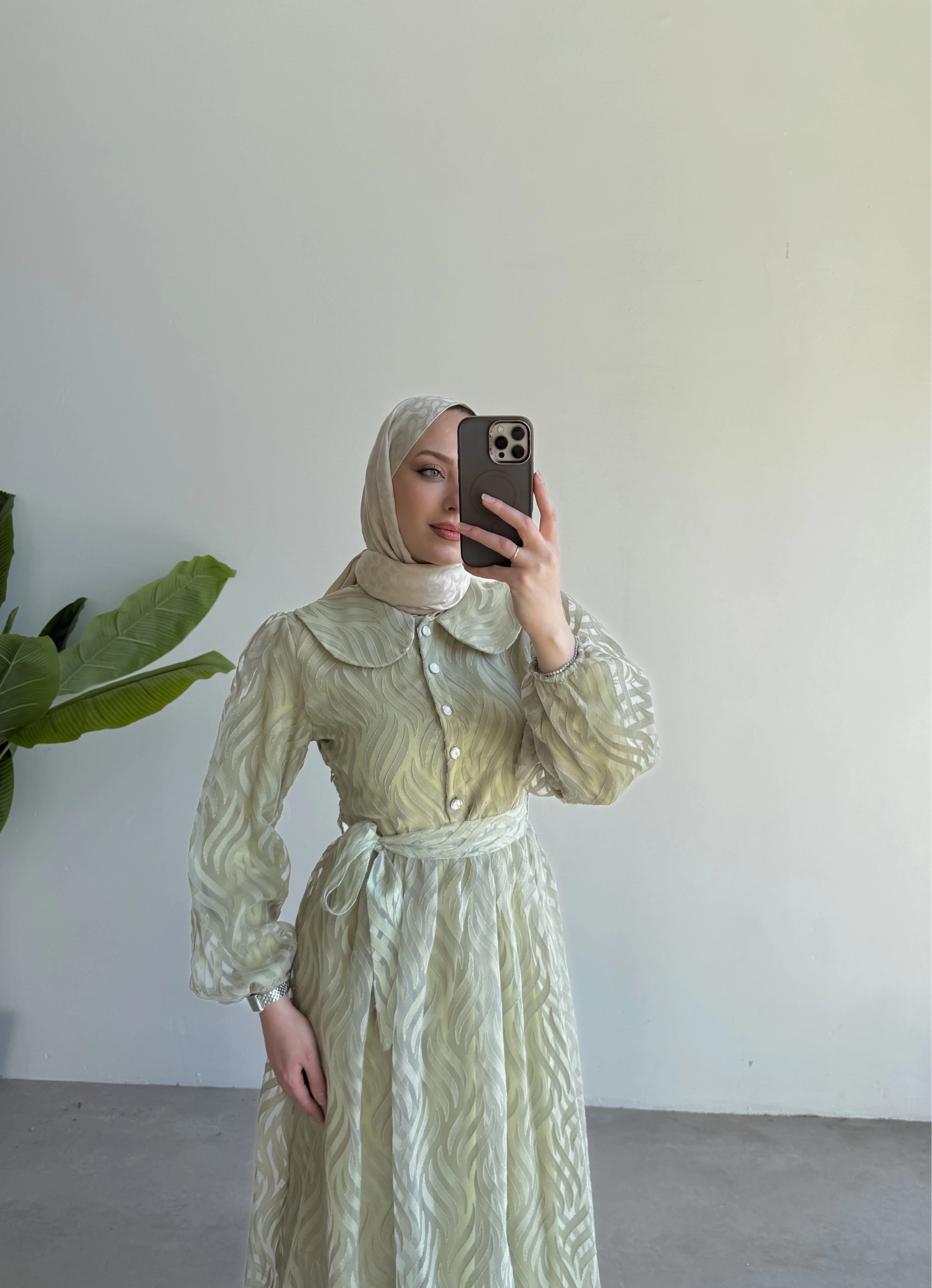 Zeyna Elbise Yeşil