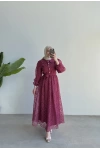 Zeyna Elbise Bordo