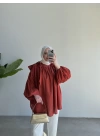 Anissa Gömlek Turuncu