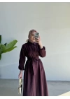 Eya Elbise Bordo