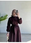 Eya Elbise Bordo