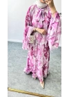 Lora Elbise Pembe
