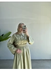 Rania Elbise Fıstık Yeşili