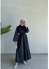 Rania Elbise Lacivert