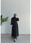 Zeyna Elbise Siyah