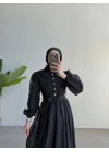 Zeyna Elbise Siyah