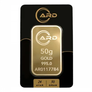50 Gram Külçe Altın ARD