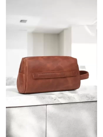 Hakiki Deri Unisex Taba El Portföy Çantası