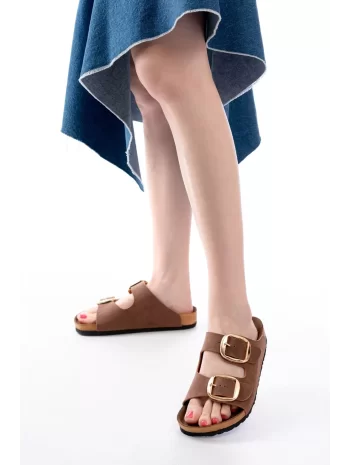 Taba Günlük Birkenstock Kadın Terlik