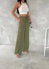 Ayrobin Oversize Kadın Pantalon - Mint Yeşili