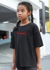 Çocuk Unisex Baskılı T-Shirt - Siyah
