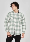 Erkek Oduncu Gömlek - Yeşil