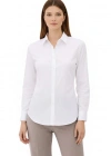 Kadın Uzun Kollu Gömlek Düğmeli Klasik Yaka Günlük ve Ofis Şıklığına uygun - Beyaz