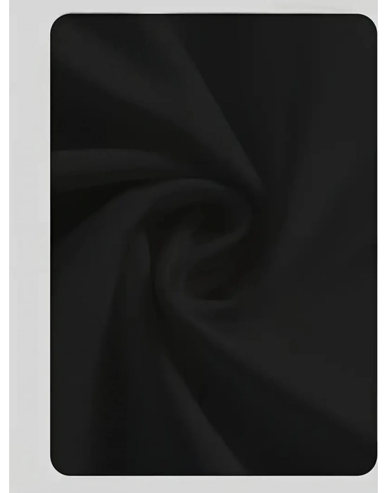 Erkek Penye Start All Over Baskılı  Bisiklet Yaka Kısa Kol T-shirt - Siyah