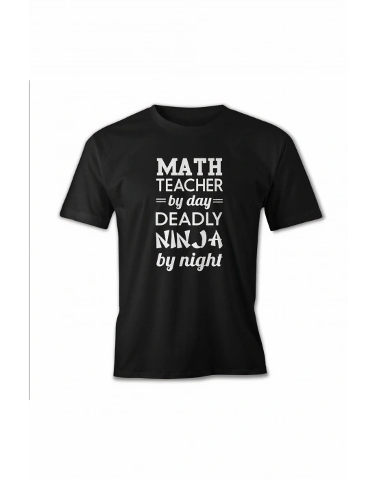 24 Kasım Öğretmenler Baskılı T-shirt - Siyah