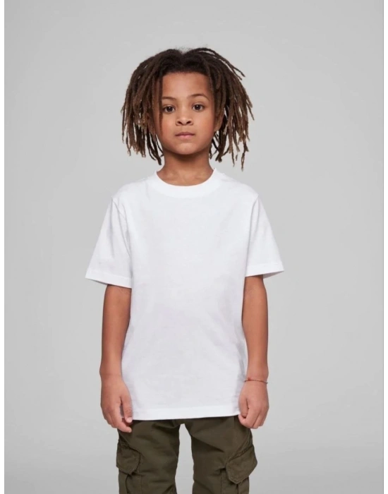 Çocuk Unisex Basic T-Shirt - Beyaz