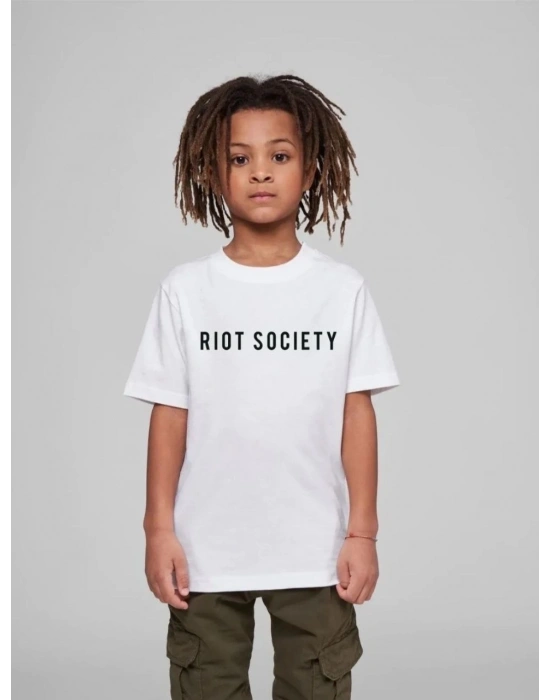 Çocuk Unisex Baskılı T-Shirt - Beyaz