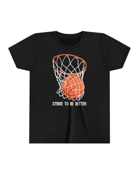 Çocuk Unisex Baskılı T-Shirt - Siyah