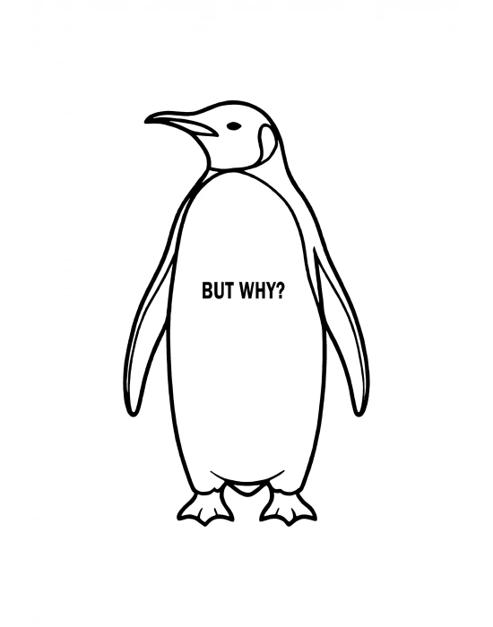 Erkek Nihilist Penguen Özel Tasarım Oversize Kapüşonlu Sweatshirt - Beyaz