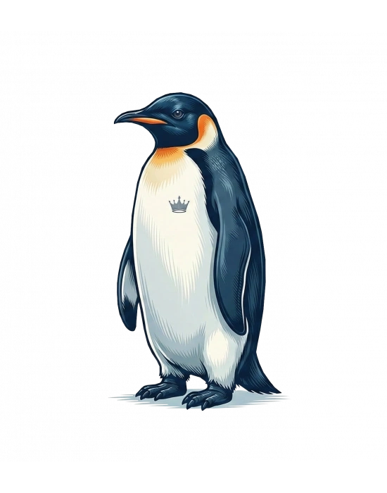 Siyah Oversize - Sırt Baskılı Survivor Penguin Temalı Felsefi Yazılı Kapüşonlu - Beyaz