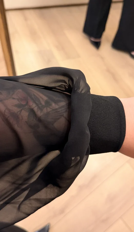 V Yaka Taş Detaylı Krep Gece Elbisesi - Siyah