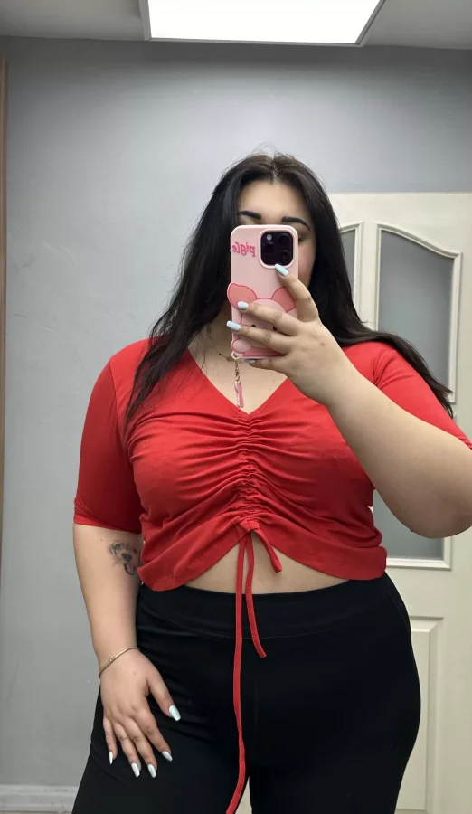 İp Detaylı Bluz Likralı Penye Bluz